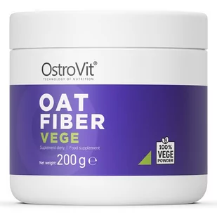 Ostrovit OstroVit Oat Fiber VEGE (błonnik owsiany) 200 g 1144282 - Układ pokarmowy - miniaturka - grafika 1