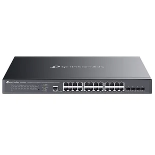 Switch TP-LINK Omada SG3428XMPP Gigabit Ethernet, 24 portów, Funkcja PoE, Zarządzalny SG3428XMPP - Switche - miniaturka - grafika 1