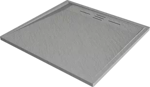 Mexen Amon brodzik kwadratowy SMC 90 x 90 cm, szary - 4F619090 - Brodziki prysznicowe - miniaturka - grafika 1