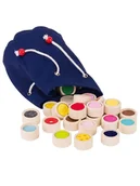 Zabawki kreatywne - Goki Gra edukacyjna z bawełnianym woreczkiem - 3+ - miniaturka - grafika 1