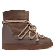 Śniegowce damskie - Śniegowce Inuikii Classic Wedge 1001.004.0042 Srebrny - miniaturka - grafika 1