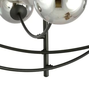 Emibig HUNTER 6 BLACK/GRAFIT 1100/6 lampa sufitowa żyrandol nowoczesny 1100/6 - Lampy sufitowe - miniaturka - grafika 6