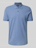 Koszulki męskie - Koszulka polo z wyhaftowanym logo - miniaturka - grafika 1