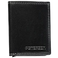 Portfele - Portfel męski Peterson ultra cienki slim skórzany mały skóra naturalna RFID - miniaturka - grafika 1