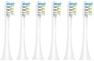 Końcówki do szczoteczek elektrycznych - 6x Końcówki do Soocas X1/X3/X3U/X5 - biała - miniaturka - grafika 1