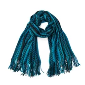 Apaszki i szaliki damskie - Szal Wzorzysty - miniaturka - grafika 1