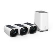 Kamery IP - Eufy S330 EufyCam 3 (3+1) Bezprzewodowy system kamer, Kolor: Biały - miniaturka - grafika 1