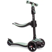 Hulajnogi - Hulajnoga Dla Dzieci Trójkołowa Balansowa 3W1 Led Zielona - miniaturka - grafika 1