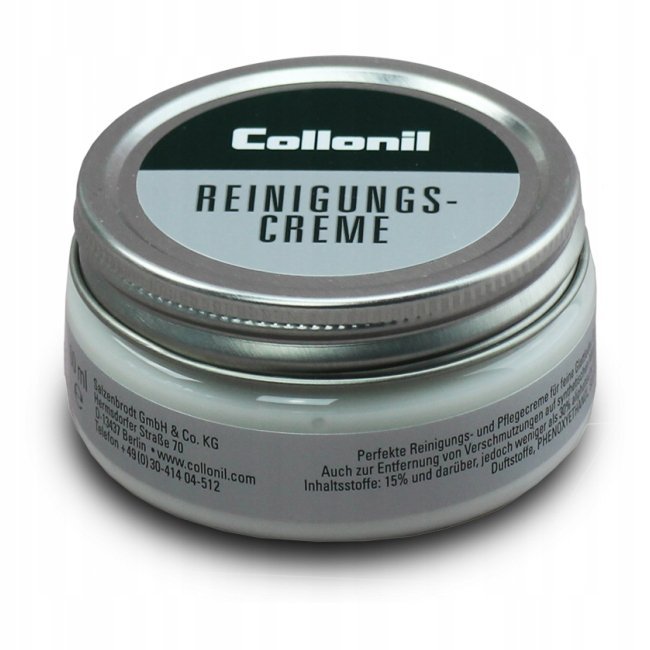 Krem do Czyszczenia Butów do Skóry Sneakersów Podeszw Collonil 60 ml Mocny