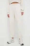 Dresy damskie - REEBOK - SPODNIE DRESOWE DAMSKIE CL RBK ND PANT HS0373 Kremowe - miniaturka - grafika 1