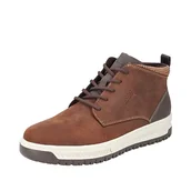 Półbuty męskie - Rieker Męskie buty sznurowane 38541, brązowy, 45 EU Weit - miniaturka - grafika 1