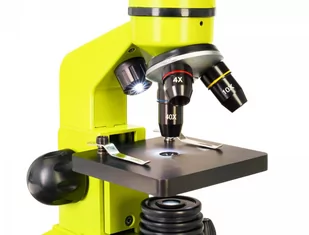 (CZ) Mikroskop Levenhuk Rainbow 2L żółty - Mikroskopy i lupy - miniaturka - grafika 3