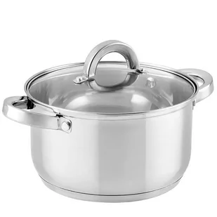 Garnek ze stali nierdzewnej z pokrywką Florina Claude 14 cm 1,25 l - Garnki - miniaturka - grafika 1