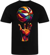 Koszulki męskie - KOSZULKA MĘSKA NADRUK DLA KOSZYKARZA KOSZYKÓWKA BASKETBALL PREZENT S - miniaturka - grafika 1