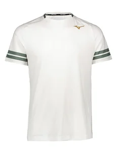Mizuno Koszulka sportowa "Shadow" w kolorze białym - Koszulki sportowe męskie - miniaturka - grafika 1
