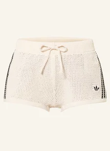 Adidas Originals Szorty Originals Premium Crochet Sprinter weiss - Spodenki damskie - miniaturka - grafika 1