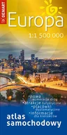 Atlasy i mapy - Demart Europa - mini atlas samochodowy (skala 1:1 500 000) - Demart - miniaturka - grafika 1