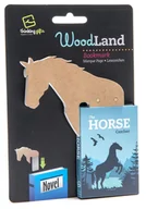 Zakładki do książek - Thinking Gifts WoodLand Horse drewniana zakładka do książki koń - miniaturka - grafika 1