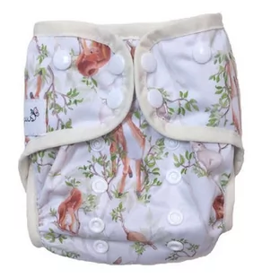 Otulacz z lamówką - DZIEŃ W LESIE OS 7-16kg - Pieluchy - miniaturka - grafika 1