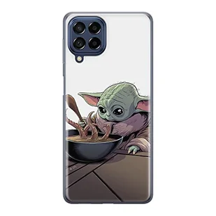 ERT GROUP etui na telefon Samsung M33 5G, case oryginalny i oficjalnie licencjonowany przez Star Wars, wzór Baby Yoda 027, optymalnie dopasowane, plecki z TPU - Etui i futerały do telefonów - miniaturka - grafika 1