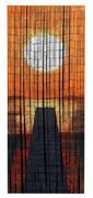Zasłony - WENKO Zasłona bambusowa Zachód słońca, 90x200 cm, WENKO - miniaturka - grafika 1