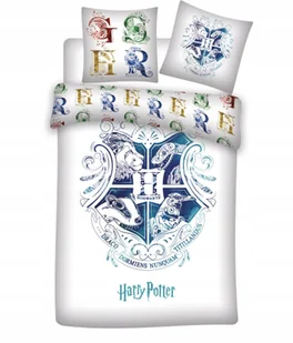 Dwustronna Pościel Harry Potter Hogwarts 100% Bawełna 140x200 Oryginał - Pościel dla dzieci - miniaturka - grafika 1