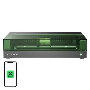 Xtool Grawerka laserowa 2w1 S1 40W Basic (Czarna) (S1B-B) - Grawerowanie i akcesoria - miniaturka - grafika 1