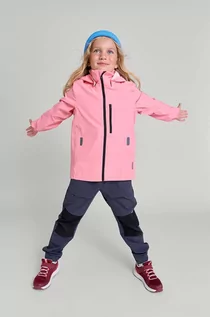 Kurtki i płaszcze dla dziewczynek - Reima kurtka dziecięca Suojala kolor różowy - grafika 1