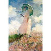 Reprodukcja obrazu Claude'a Moneta Woman with Sunshade – Fedkolor, 30x45 cm