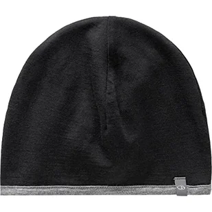 Icebreaker Merino Merino Unisex czapka kieszonkowa wełniana zimowa czapka dla mężczyzn lub kobiet czapka kieszonkowa wełniana zimowa czapka dla mężczyzn lub kobiet Black/Gritstone Hthr Jeden rozmiar IBM200 - Czapki damskie - miniaturka - grafika 1