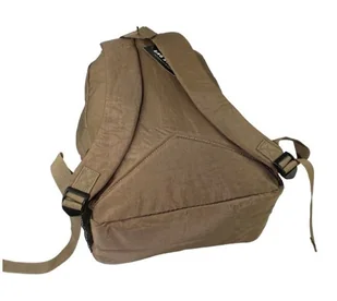 Praktyczny Plecak Materiałowy BAG STREET 2212 BRĄZOWY 42 x 32 x 13 [cm] - Plecaki - miniaturka - grafika 8