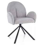 Krzesła - Krzesło Planet Raven Czarny / Szary 06 - miniaturka - grafika 1