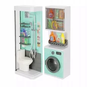 Domki dla lalek - MEBLE DLA LALEK ŁAZIENKA AKCESORIA DO DOMKU - miniaturka - grafika 1