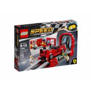 Klocki - LEGO Speed Champions Ferrari FXX K i centrum techniczne 75882 - miniaturka - grafika 1