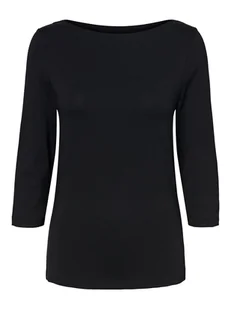 Vero Moda Koszulka "Panda" w kolorze czarnym - Koszulki i topy damskie - miniaturka - grafika 1