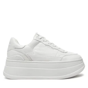 Sneakersy MICHAEL Michael Kors Hayes Lace Up 43R5HAFS3L Biały - Sneakersy damskie - miniaturka - grafika 1