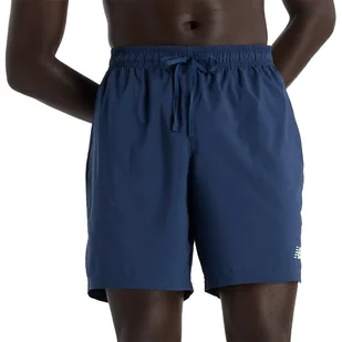 Spodenki męskie New Balance MS51902NNY - granatowe - Spodnie sportowe męskie - miniaturka - grafika 1