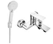 Zestawy prysznicowe - Mexen Royo R40 bateria wannowa z zestawem prysznicowym, chrom - 7223R40-00 - miniaturka - grafika 1