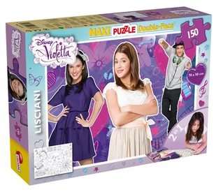 Lisciani Puzzle dwustronne maxi Violetta 150 - Puzzle - miniaturka - grafika 1