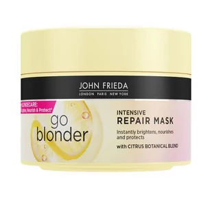 John Frieda Go Blonder Intensive Repair Mask intensywnie regenerująca maska do włosów blond 250ml - Maski do włosów - miniaturka - grafika 1