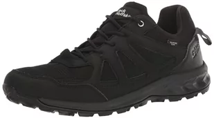 Jack Wolfskin Męskie buty trekkingowe Woodland 2 Texapore Low M, czarne, 40 EU, czarny, 40 EU - Buty trekkingowe męskie - miniaturka - grafika 1