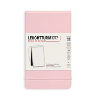 Pozostałe książki - LEUCHTTURM1917 364412 kieszeń na notatnik (A6), twarda okładka, 184 strony numerowane, puder, kropki - miniaturka - grafika 1