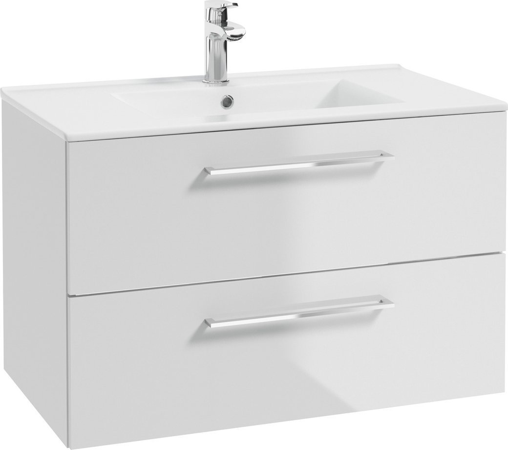 Deftrans 207-D-05013+1520 DEFTRANS KOMPLET GAMA LUMI BLACK 50 2D WHITE SZAFKA+UMYWALKA // DEF.207-D-05013+1520