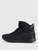 Buty zimowe męskie - 4F Buty zimowe śniegowce DCX z ociepliną Primaloft męskie - czarne 46 - miniaturka - grafika 1