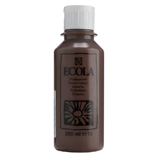 Tempera Gwasz, Talens Ecola, 400 brown, 250 ml - Farby i media malarskie - miniaturka - grafika 1