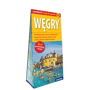 Węgry laminowany map&guide 2w1 przewodnik i mapa - Praca zbiorowa - książka - Przewodniki - miniaturka - grafika 1