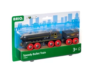 Brio Lokomotywa Speedy Bullet 33697 - Pociągi dla dzieci - miniaturka - grafika 1