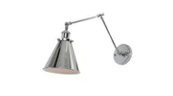 Lampy ścienne - Lumina Deco LAMPA ŚCIENNA KINKIET LOFTOWY CHROMOWANY RUBI W2 LDW B007-2 (CHR) - miniaturka - grafika 1