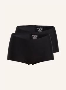 Magic Bodyfashion Majtki Dream Invisibles Boyshort, 2 Szt schwarz - Majtki damskie - miniaturka - grafika 1