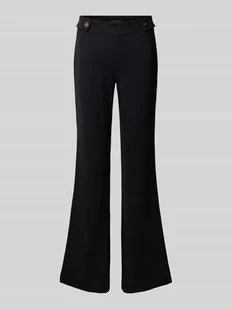 Spodnie rozszerzane o kroju slim fit z mieszanki wiskozy model ‘MAELICE’ - Spodnie damskie - miniaturka - grafika 1